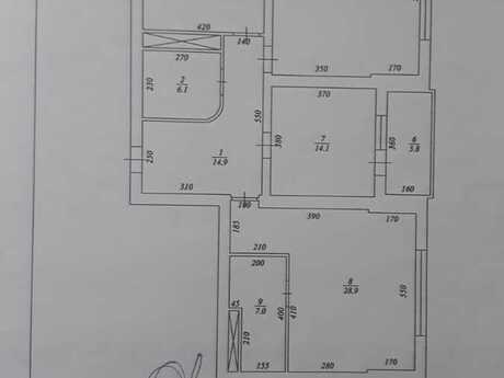 3 otaqlı yeni tikili - Elmlər Akademiyası m. - 136 m²