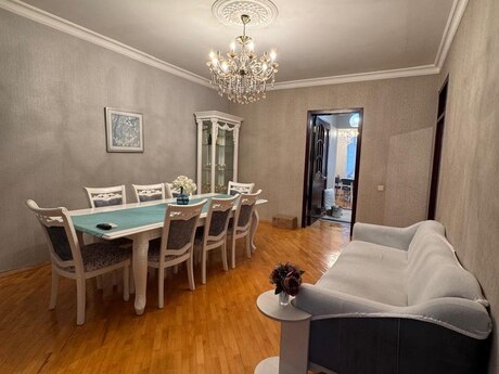 4 otaqlı köhnə tikili - Qara Qarayev m. - 120 m²