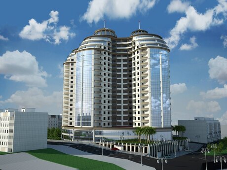 4 otaq · 168 m² · 9/20 mərtəbə, Elmlər Akademiyası