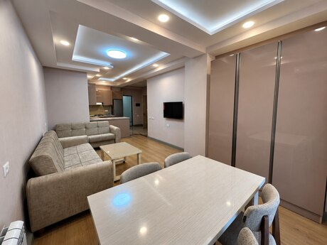 2 otaqlı yeni tikili - Şah İsmayıl Xətai m. - 65 m²