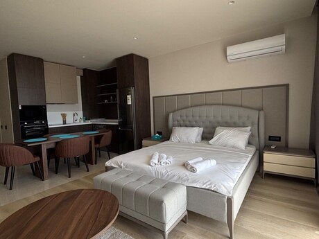 1 otaqlı yeni tikili - Nardaran q. - 67 m²