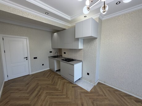 2 otaqlı yeni tikili - İnşaatçılar m. - 58 m²