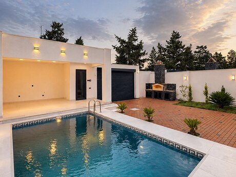 4 otaqlı həyət evi/bağ evi - Şüvəlan q. - 140 m²