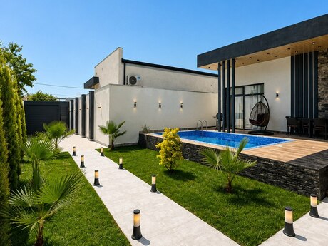 4 otaqlı həyət evi/bağ evi - Mərdəkan q. - 155 m²