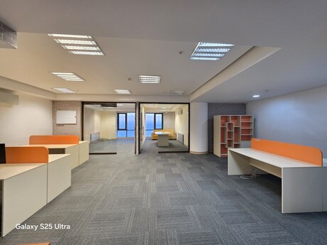 3 otaqlı ofis - Şah İsmayıl Xətai m. - 110 m²