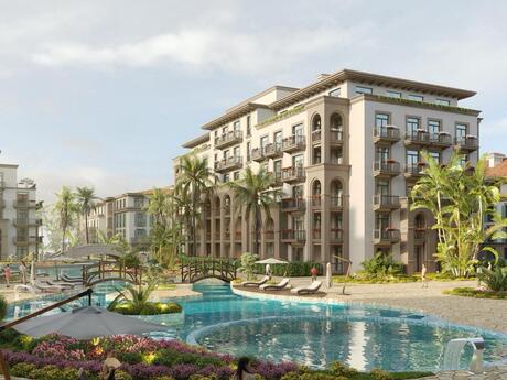 1-комн. новостройка - пос. Sea Breeze - 43 м²