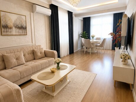 3-комн. новостройка - м. Ази Асланов - 96 м²