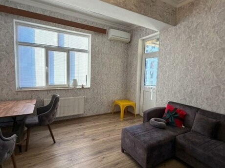 1 otaqlı yeni tikili - Şah İsmayıl Xətai m. - 54 m²