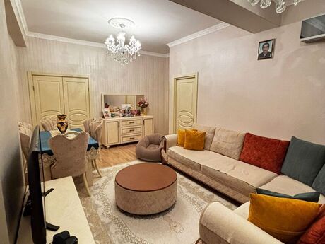 3 otaqlı yeni tikili - Şah İsmayıl Xətai m. - 81 m²