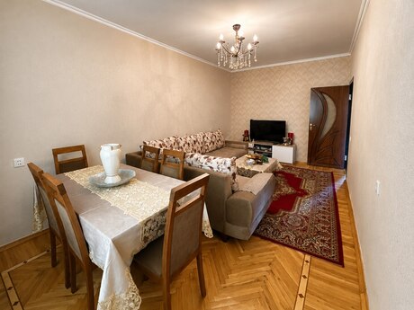 3 otaqlı köhnə tikili - Həzi Aslanov m. - 90 m²