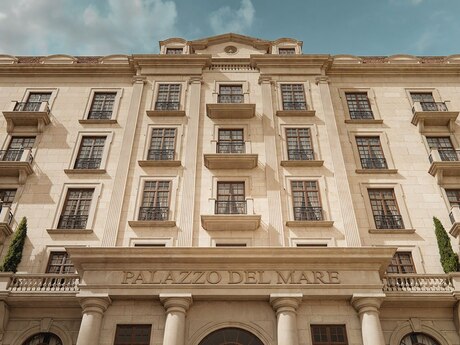 1 otaq · 55,3 m² · 4/7 mərtəbə, Sea Breeze Palazzo Del Mare