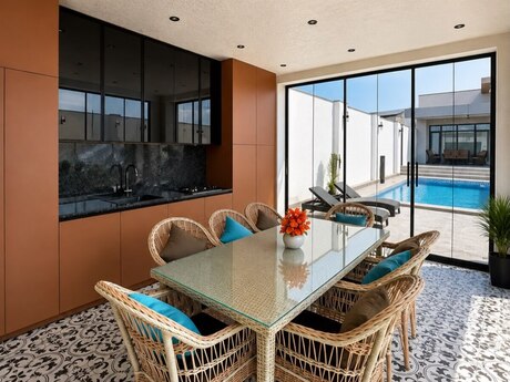 4 otaqlı həyət evi/bağ evi - Mərdəkan q. - 170 m²