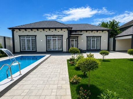 5 otaqlı həyət evi/bağ evi - Mərdəkan q. - 180 m²