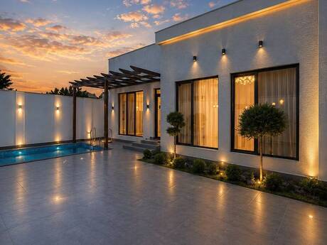 4 otaqlı həyət evi/bağ evi - Mərdəkan q. - 140 m²