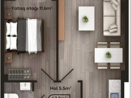 2 otaqlı mənzil, 50 m², Melissa Park: 184 000 ₼ 5