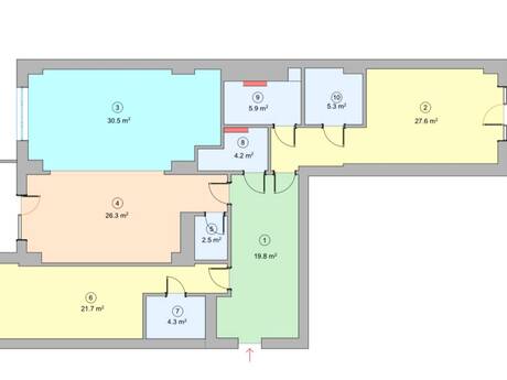 3 otaqlı mənzil, 170 m², Şah İsmayıl Xətai: 587 000 ₼ 2