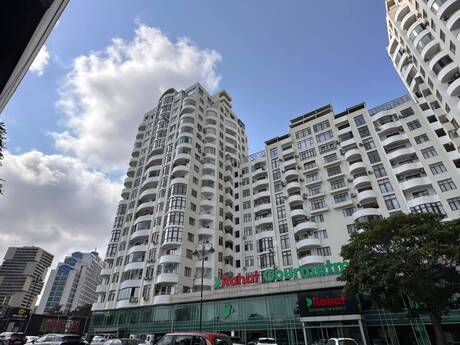 4 otaqlı yeni tikili - Nəsimi r. - 160 m²