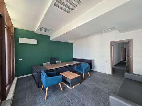 3 otaqlı ofis - Şah İsmayıl Xətai m. - 110 m²