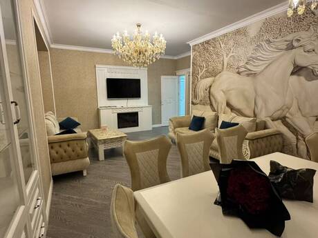 3 otaqlı yeni tikili - 8 Noyabr m. - 105 m²