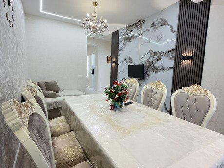3 otaqlı yeni tikili - Abşeron r. - 90 m²