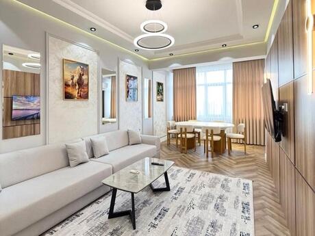 2 otaqlı yeni tikili - Şah İsmayıl Xətai m. - 80 m²
