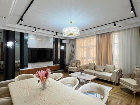 3 otaqlı yeni tikili - Həzi Aslanov m. - 145 m²