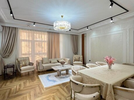 3 otaqlı yeni tikili - Həzi Aslanov m. - 145 m²