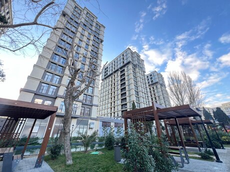 2-комн. новостройка - м. Нариман Нариманов - 47 м²