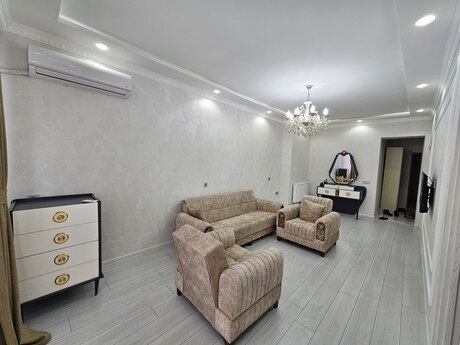 2 otaqlı yeni tikili - Şah İsmayıl Xətai m. - 76 m²