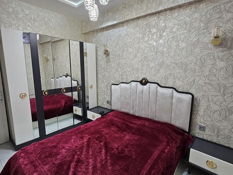 2 otaqlı yeni tikili - Şah İsmayıl Xətai m. - 76 m²