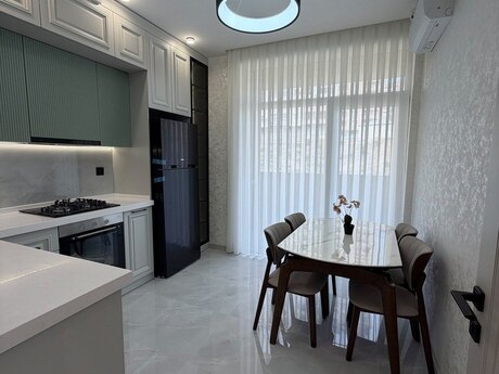 3 otaqlı yeni tikili - Həzi Aslanov m. - 91 m²