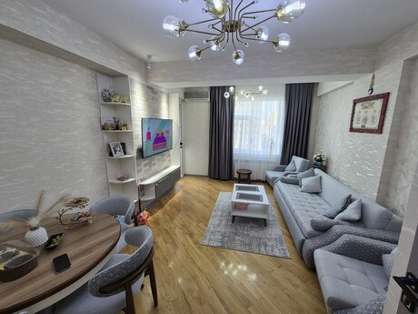 3 otaqlı yeni tikili - Həzi Aslanov m. - 97 m²