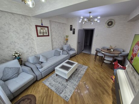 3 otaqlı yeni tikili - Həzi Aslanov m. - 97 m²