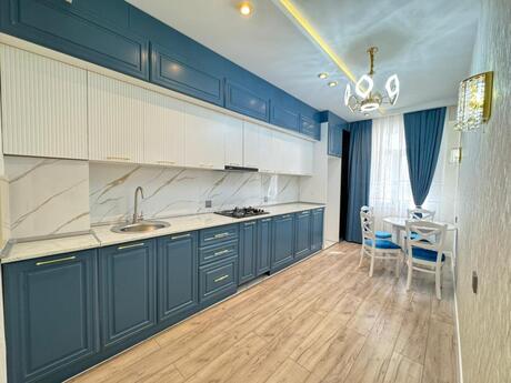 3 otaqlı yeni tikili - Həzi Aslanov m. - 112 m²