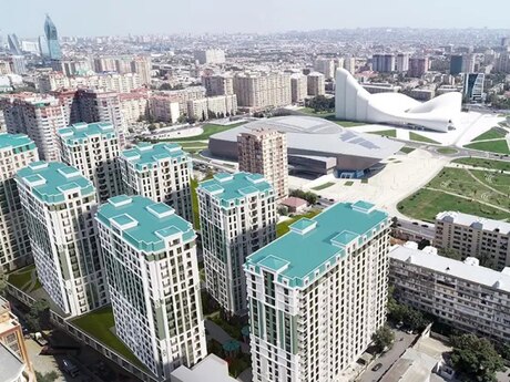 2 otaq · 58 m² · 4/16 mərtəbə, Zümrüd Residence