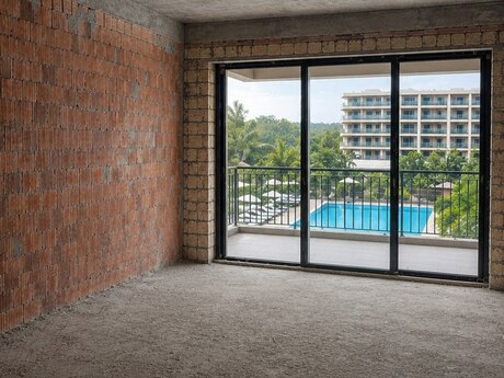 Sea Breezedə 1 otaqlı yeni tikili mənzil satılır, 36,5 m², 89 000 AZN, şəkil 5 / 6