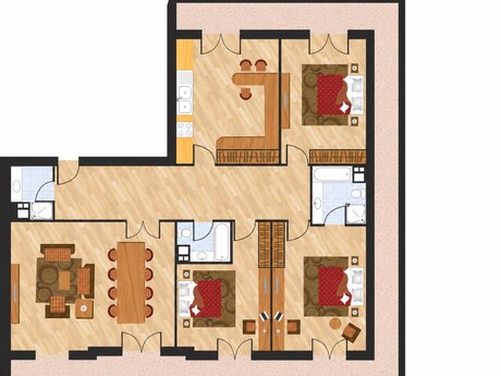 5 otaqlı mənzil, 216 m², Ağ şəhər: 800 000 ₼ 2