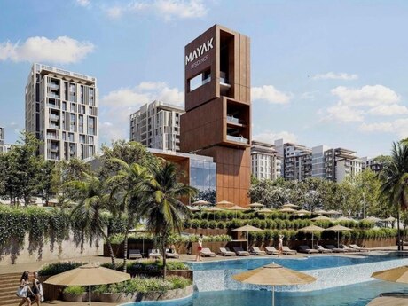 2 otaq · 55 m² · 3/16 mərtəbə, Mayak Residence
