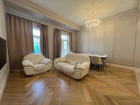 Kirayə 3 otaqlı mənzil, 120 m², Knightsbridge Residence White City: 3 500 ₼/ay 2