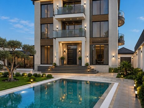 7 otaqlı həyət evi, 550 m², Badamdar: 1 500 000 ₼ 2