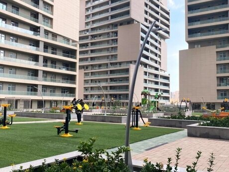 2-room new-build apartment for rent in Grand Hayat residence, 105 m², 1 400 AZN/mo, photo 2 / 12