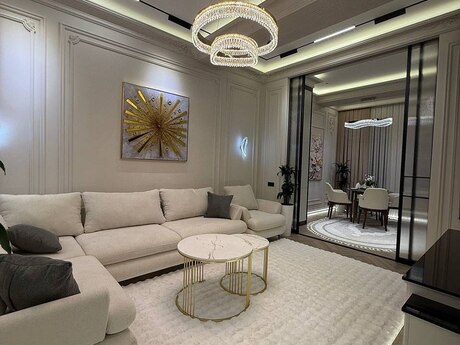 4-room apartment for rent, 150 m², Knightsbridge Residence White City: 3 800 ₼/mo 3