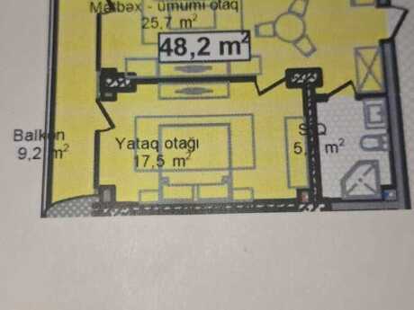2-комнатная квартира, 57,4 м², Nardaran: 219 000 ₼ 4