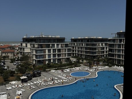 3-room apartment for rent, 128 m², Nardaran: 300 ₼/mo 2