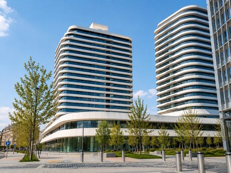 Elan №6399040 - Bakı, Ağ şəhər q., 6 otaqlı, 378 m², 18/22 mərtəbə