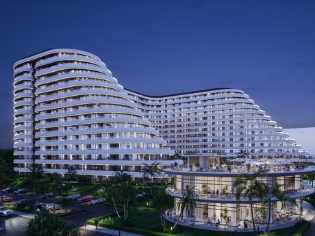 1-комнатная квартира, 43,7 м², Sea Breeze: 157 000 ₼ 5
