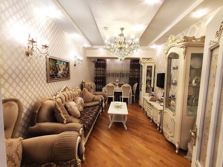 3 rooms · 97,3 m² · floor 14/17, Həzi Aslanov
