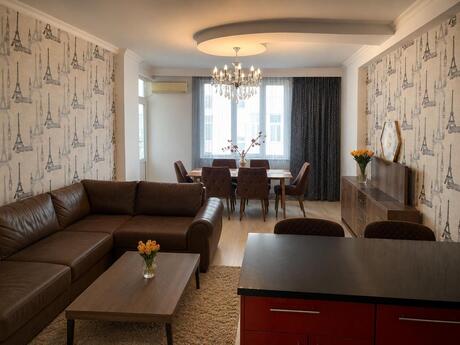 3 rooms · 87 m² · floor 11/16, Nizami