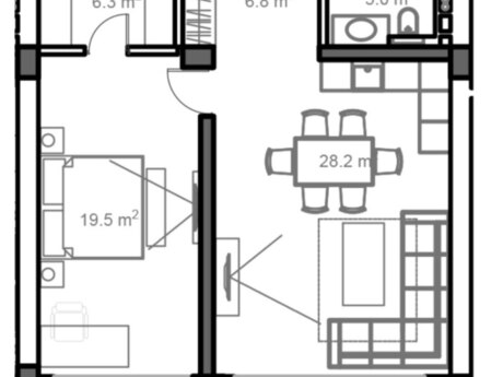 2-комнатная квартира, 95 м², Nardaran: 226 000 ₼ 4
