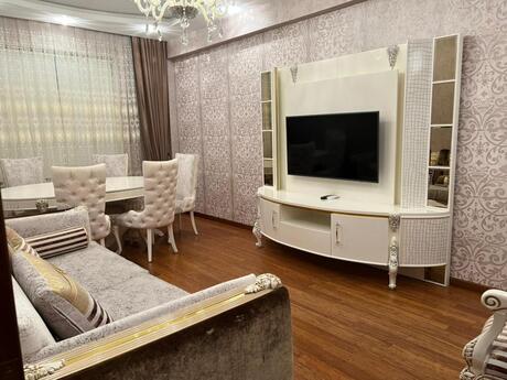 3 rooms · 100 m² · floor 7/17, Həzi Aslanov